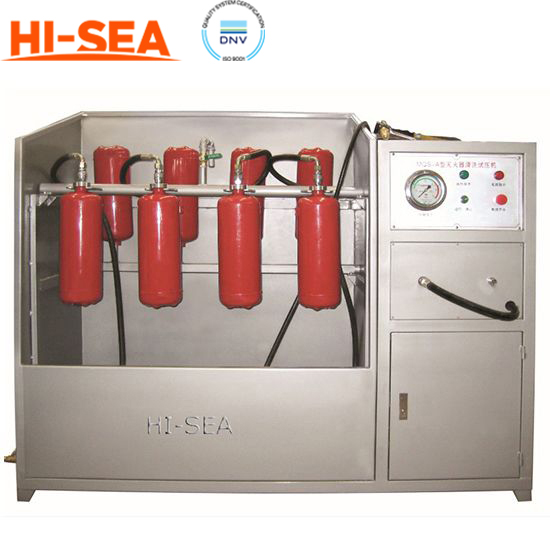 Fire Extinguisher Test Pressure and Cleaning Machine